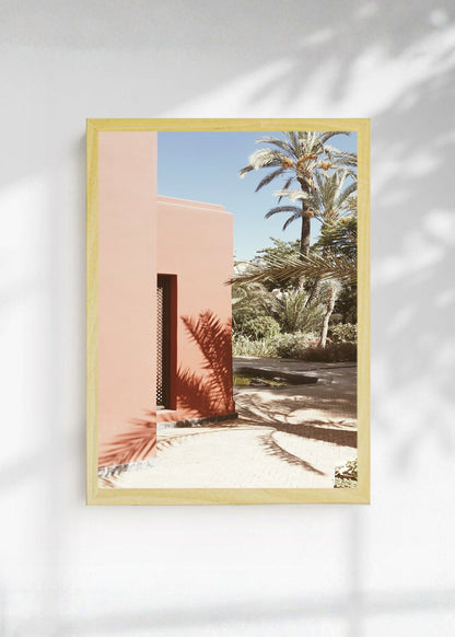 Cuadro Decorativo Playa, Portal Terracota Palmera