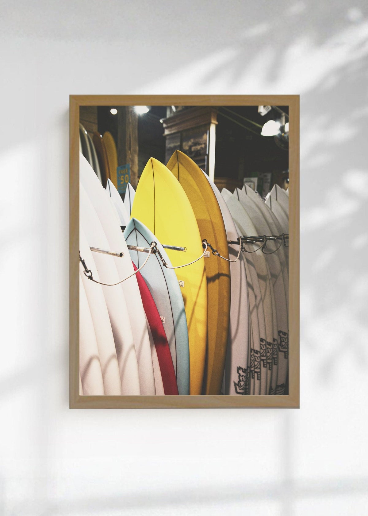 Cuadro Decorativo Playa, Tablas Coloridas Deposito