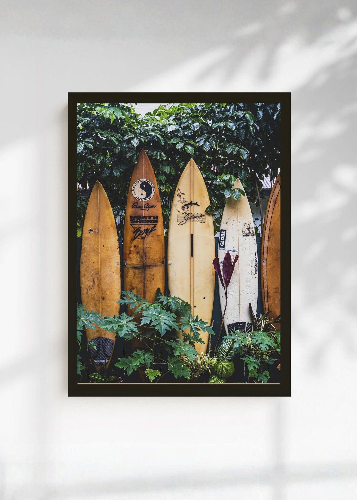 Cuadro Decorativo Playa, Tablas Pared Tropical