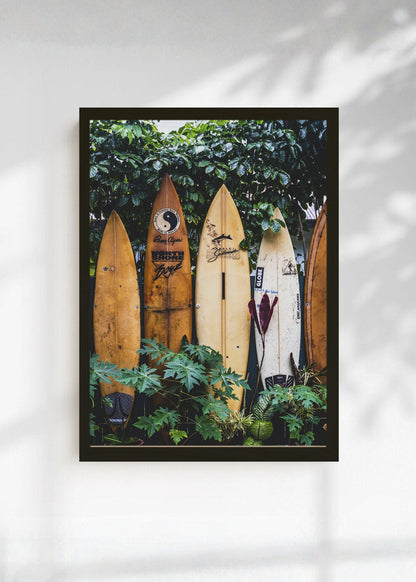 Cuadro Decorativo Playa, Tablas Pared Tropical