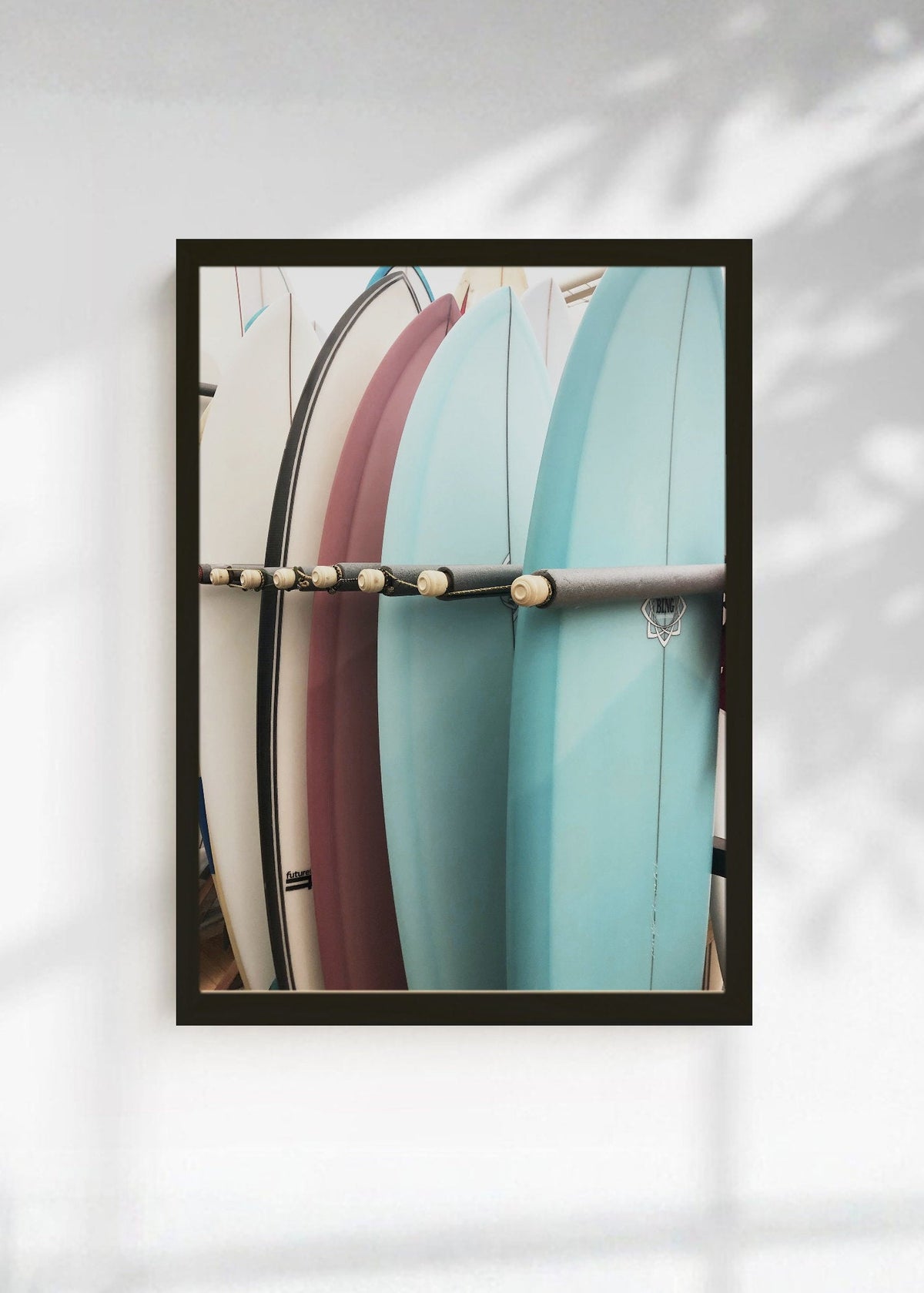 Cuadro Decorativo Playa, Tablas Pastel Estante
