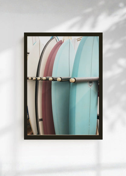 Cuadro Decorativo Playa, Tablas Pastel Estante