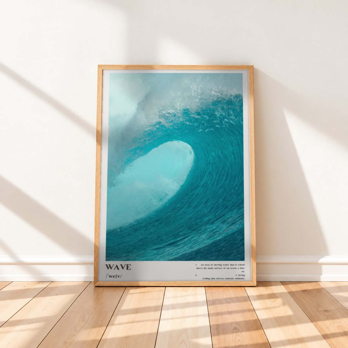 Cuadro Decorativo Surf, Playa, Tabla, Olas y Arena