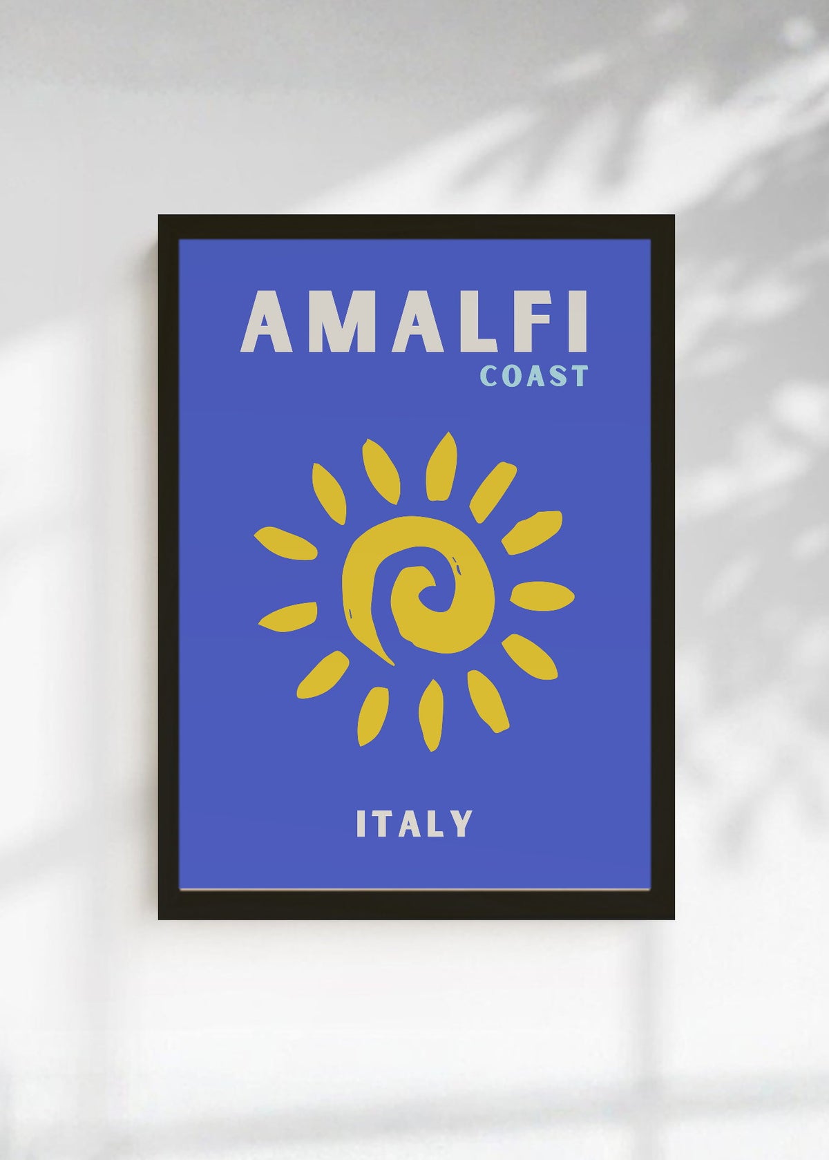 Cuadro Decorativo Travel, Amalfi, Italia, Sol Azul Marino