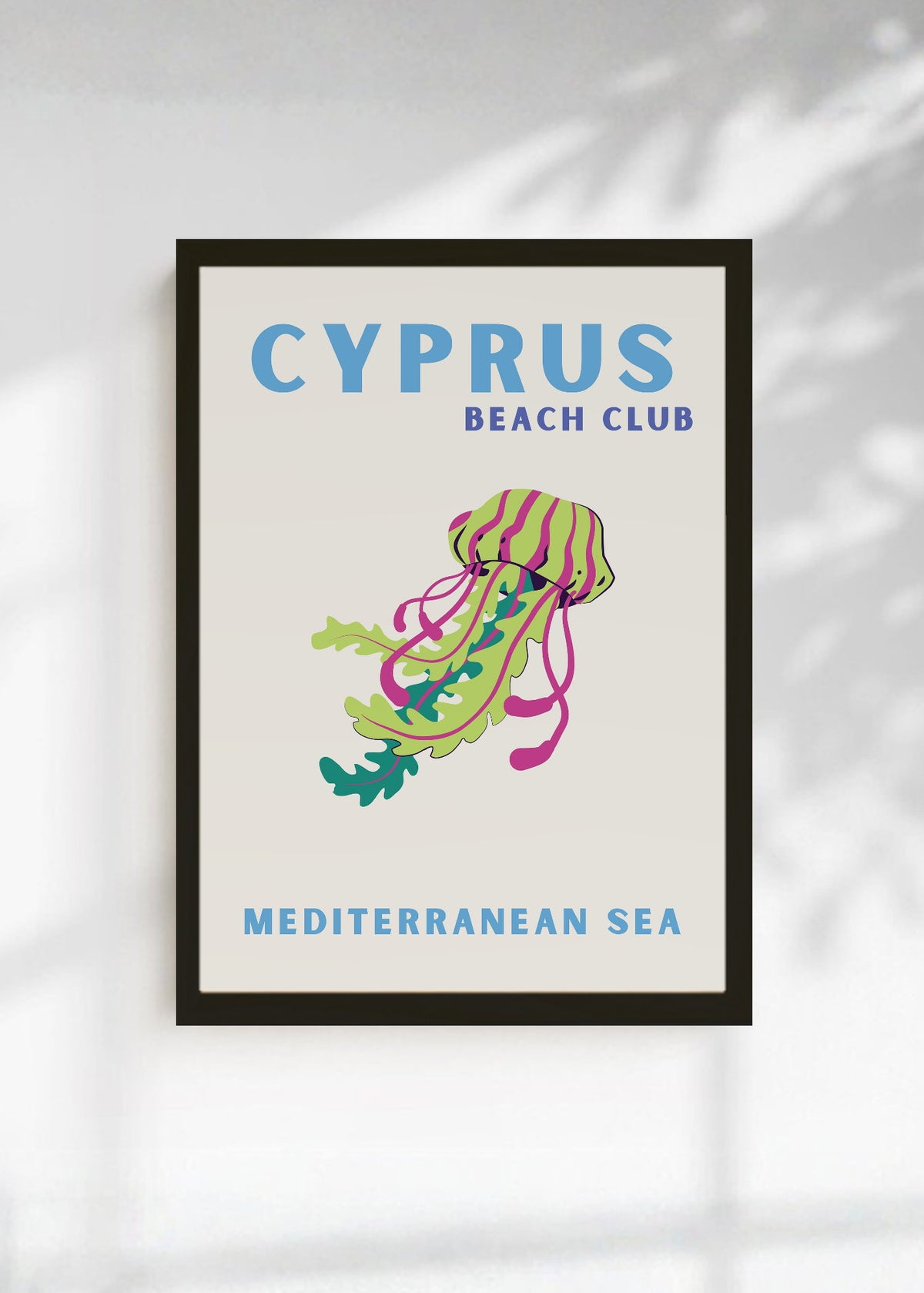 Cuadro Decorativo Travel, Chipre, Medusa Crema