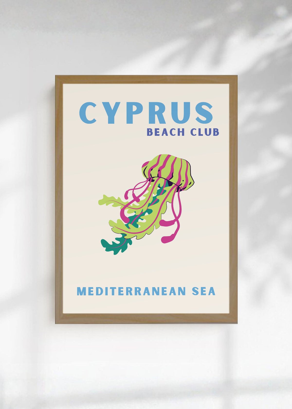 Cuadro Decorativo Travel, Chipre, Medusa Crema