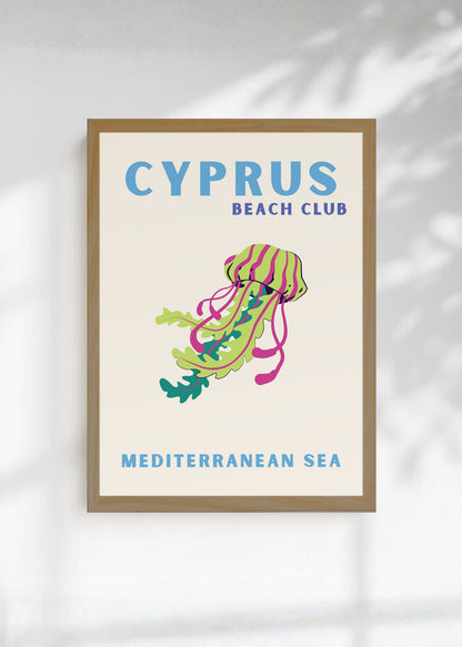 Cuadro Decorativo Travel, Chipre, Medusa Crema