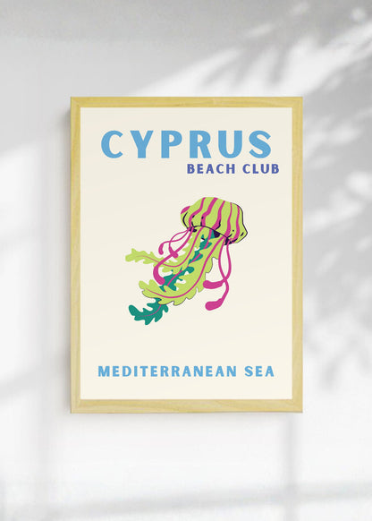 Cuadro Decorativo Travel, Chipre, Medusa Crema