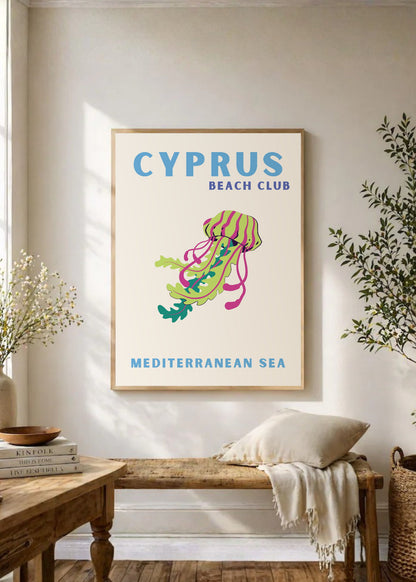 Cuadro Decorativo Travel, Chipre, Medusa Crema