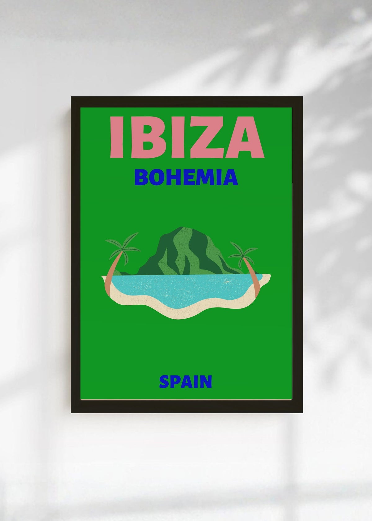 Cuadro Decorativo Travel, Ibiza, España, Isla Verde II