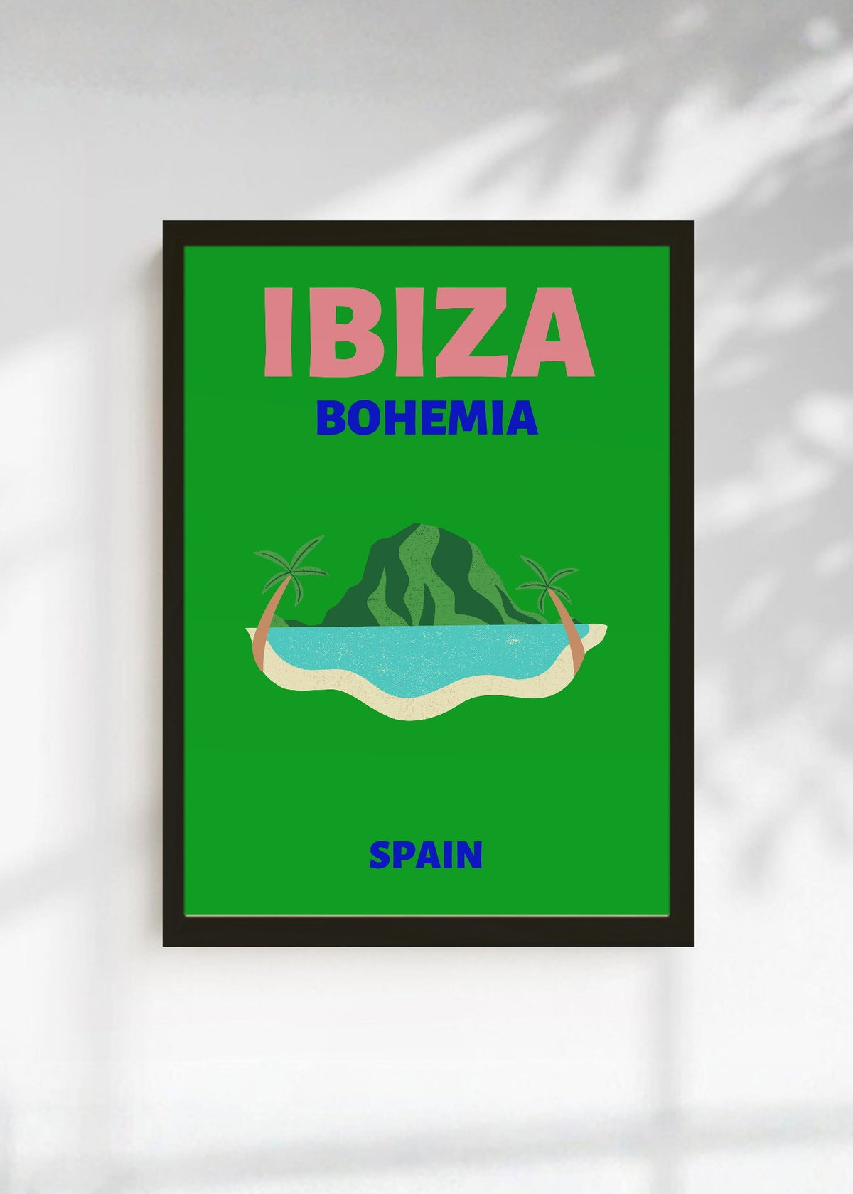 Cuadro Decorativo Travel, Ibiza, España, Isla Verde