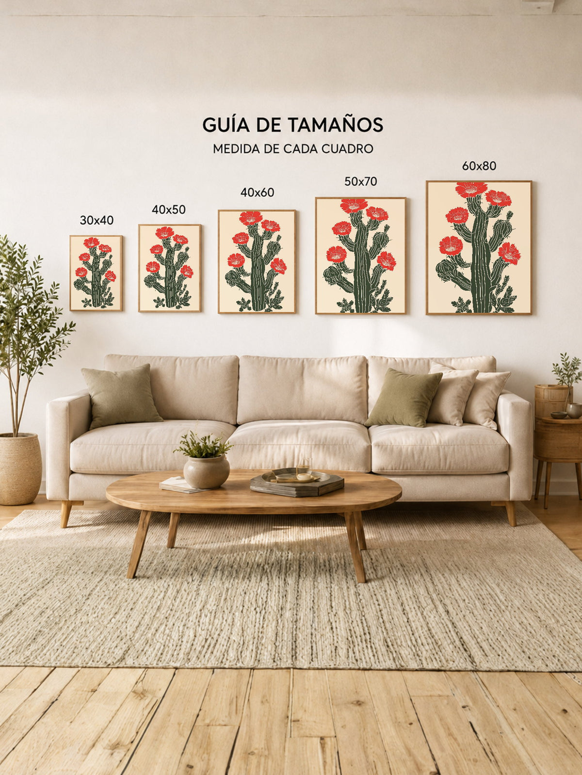 Cuadro Decorativo Trendy, Flores Amarillas Fondo Violeta