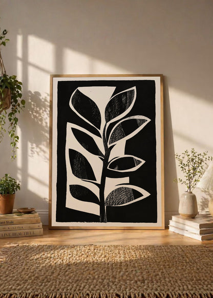 Cuadro Decorativo Trendy, Flores Jarrón Turquesa Rosa