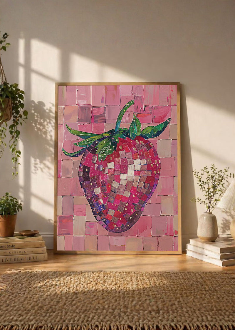 Frutilla Disco Rosa