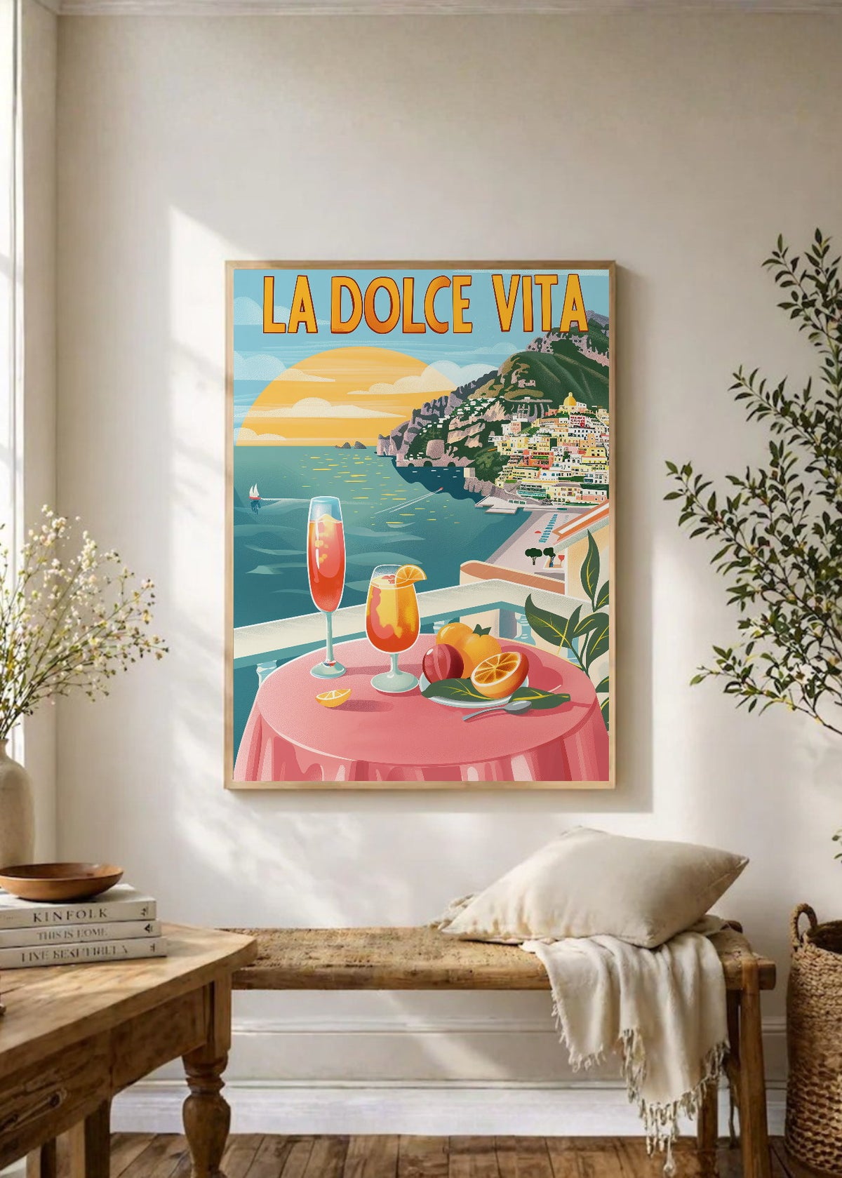 Cuadro Decorativo Trendy, La Dolce Vita Costa Amalfitana