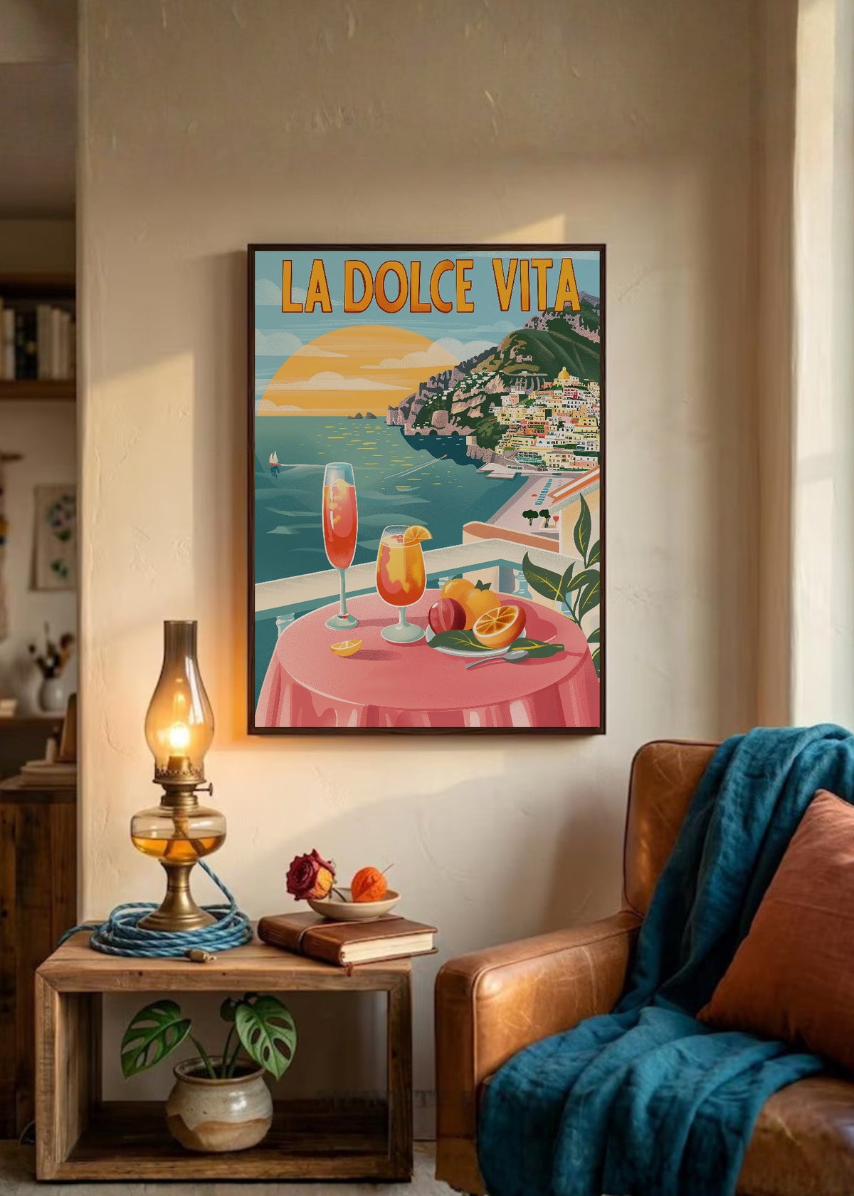 Cuadro Decorativo Trendy, La Dolce Vita Costa Amalfitana