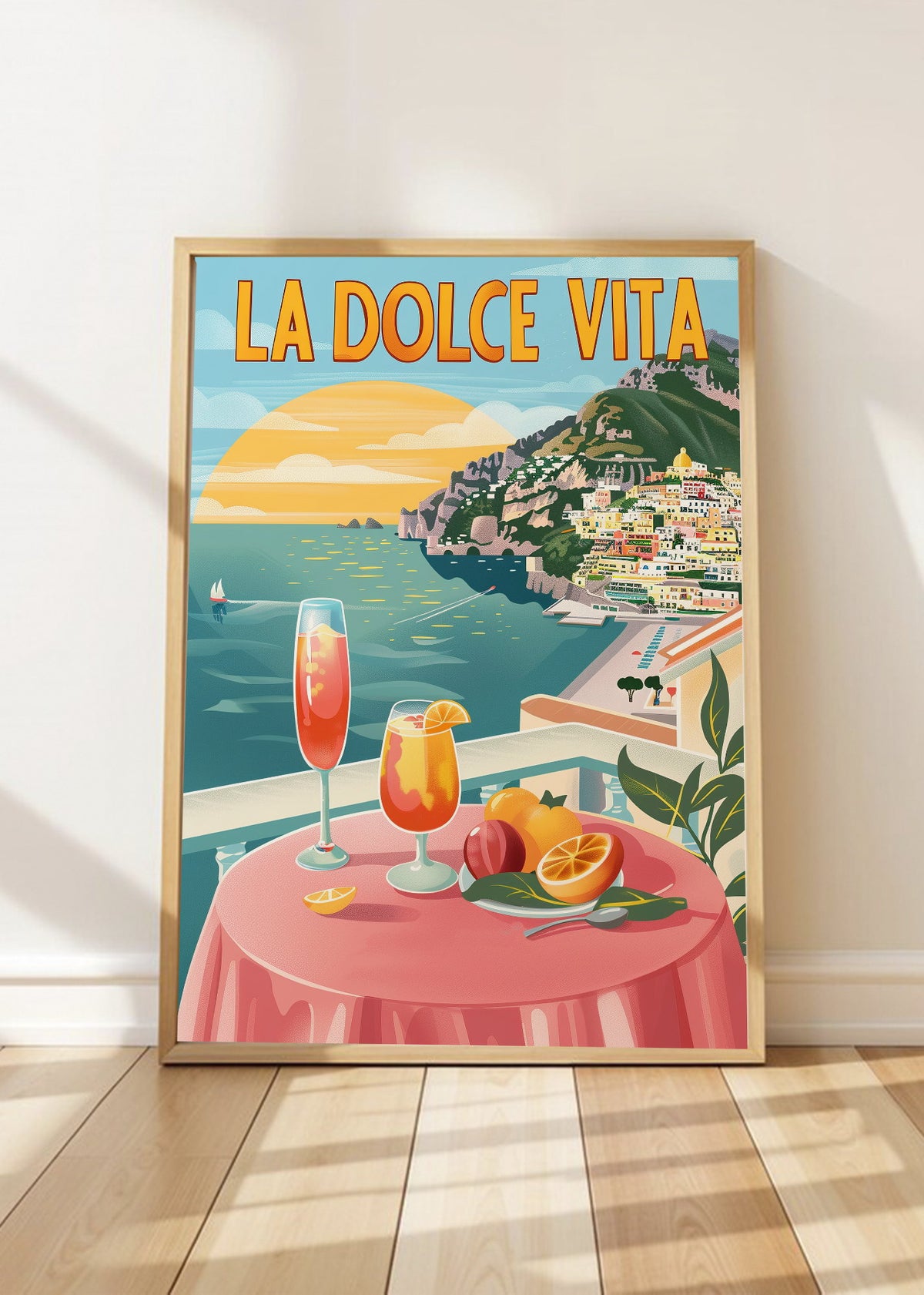 Cuadro Decorativo Trendy, La Dolce Vita Costa Amalfitana