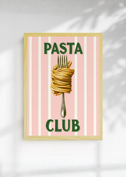 Cuadro Decorativo Trendy, Pasta Club Rayas Rosa