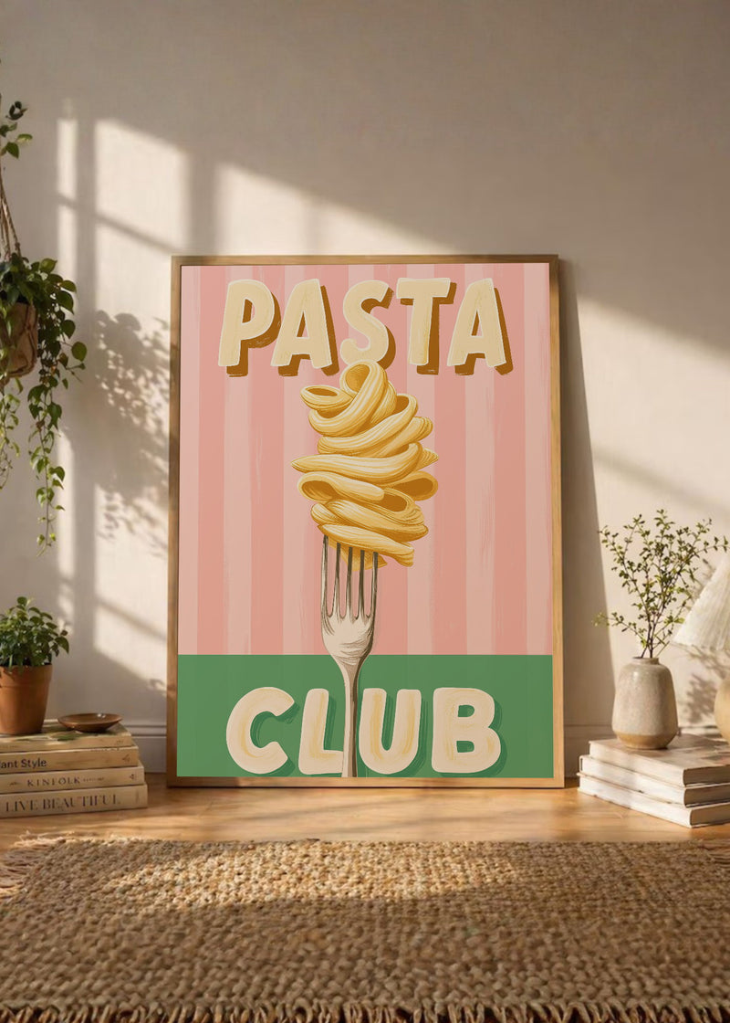 Pasta Club Tenedor Verde