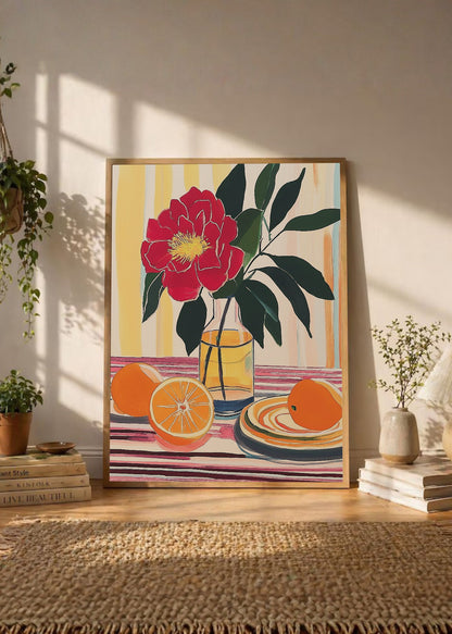 Cuadro Decorativo Trendy, Planta Maceta Beige Minimal