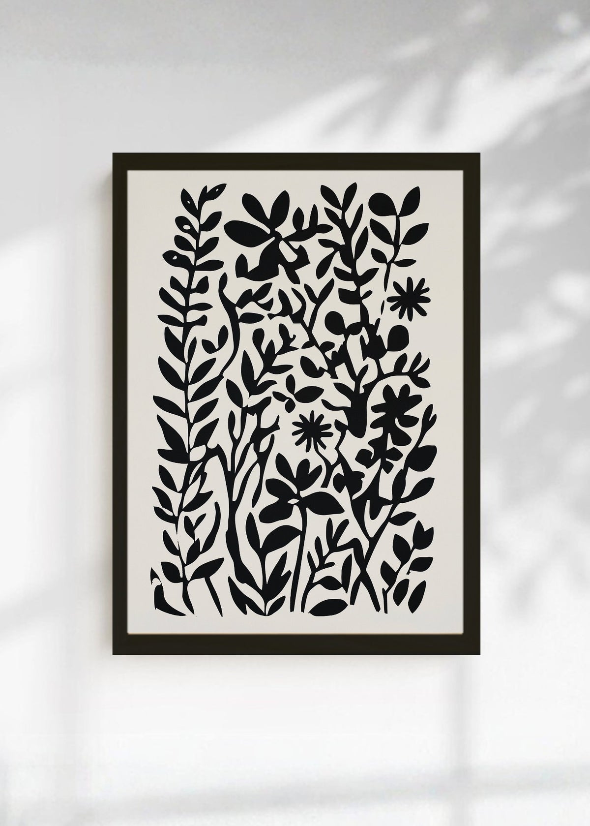 Cuadro Decorativo Trendy, Ramo Flores Mantel Rayas Rosa
