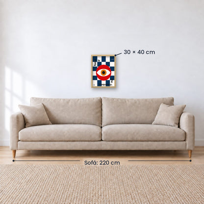 Cuadro Decorativo Typography, Frequency