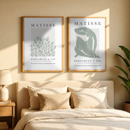 Set x2 Cuadros Decorativos Matisse, nature