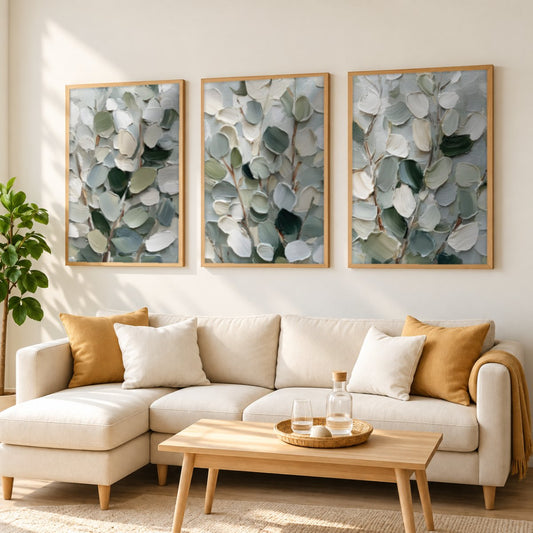 Set x3 Cuadros Decorativos Botánicos, Plantas, Botanic Vibes I
