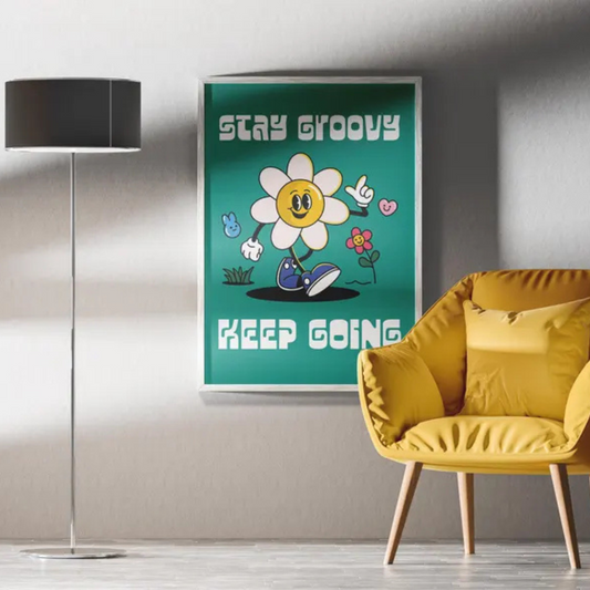 Cuadro Decorativo Keep Going