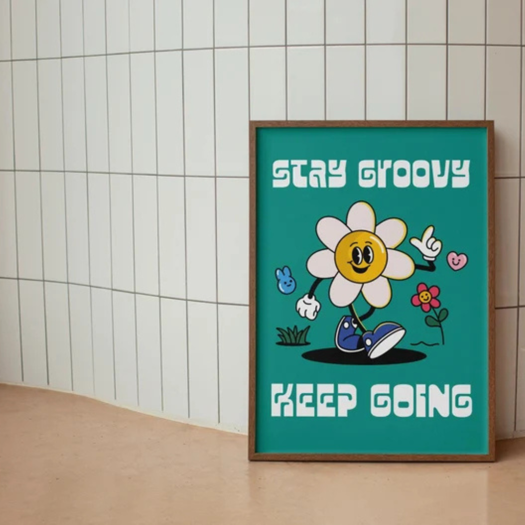 Cuadro Decorativo Keep Going