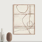 Set x 2 Cuadros abstractos, líneas - Tree House Deco