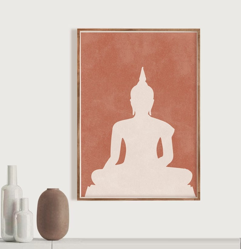 Set x3 Cuadros Abstractos, Espiritual, Buda