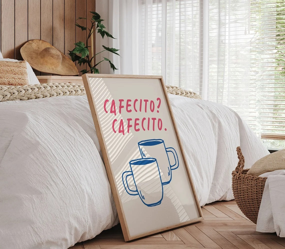 Cuadro Decorativo Cafecito