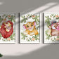 Set x3 Cuadros, kids, infantil, Rey león