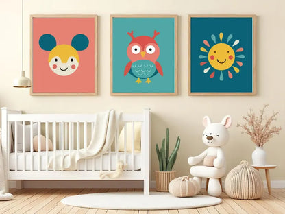 Cuadros Infantiles Buho