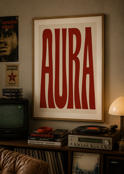 Cuadro Decorativo Moderno Frases Aura