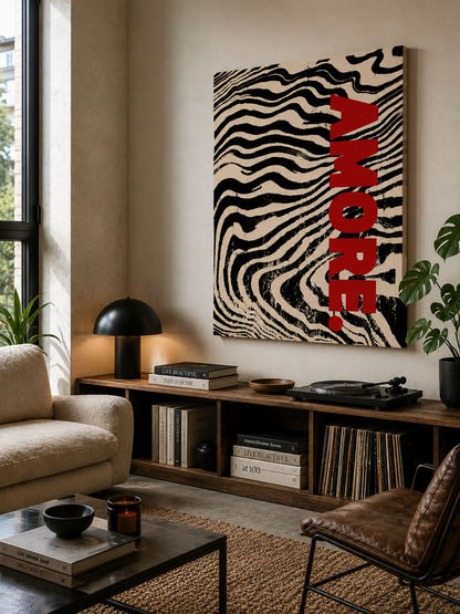 Cuadro Decorativo Moderno Frases Amore