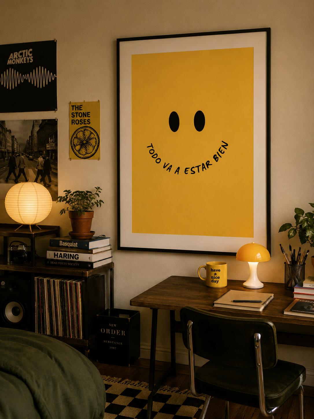 Cuadro Decorativo Moderno Frases Todo va a estar bien