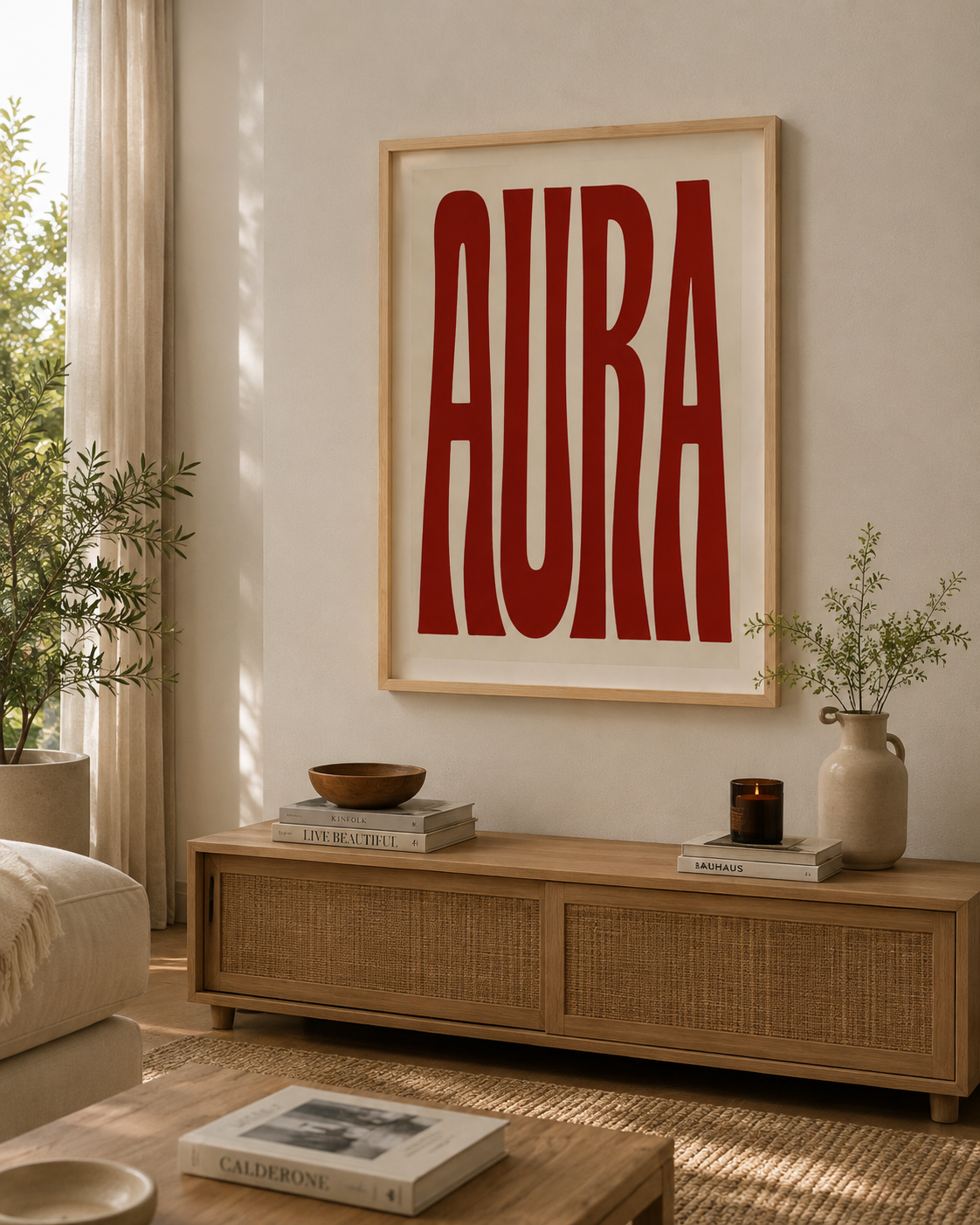 Cuadro Decorativo Moderno Frases Aura