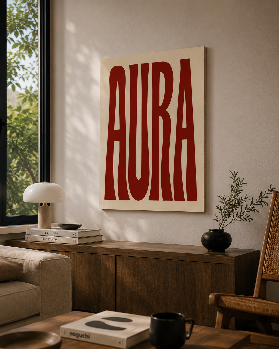 Cuadro Decorativo Moderno Frases Aura