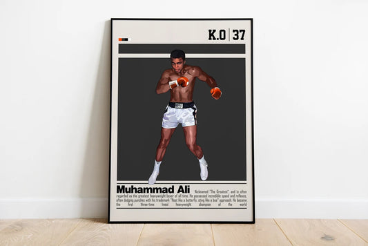 Cuadro Decorativo Boxeo, Muhammad Ali