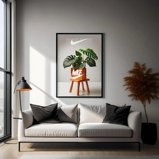 Cuadro Decorativo Nike, Plantas