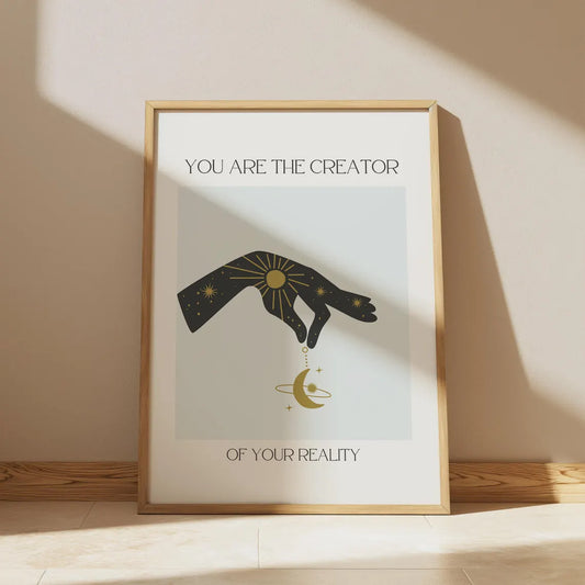 Cuadro Individual Motivación, You Are The Creator