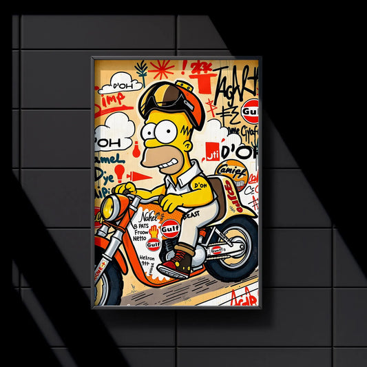 Cuadro Decorativo Homero Simpson II