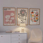Set x3 Cuadros Abstractos, Matisse, Flower Market, Colores