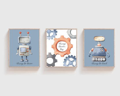Set x3 Cuadros Infantiles, Wonderland IX
