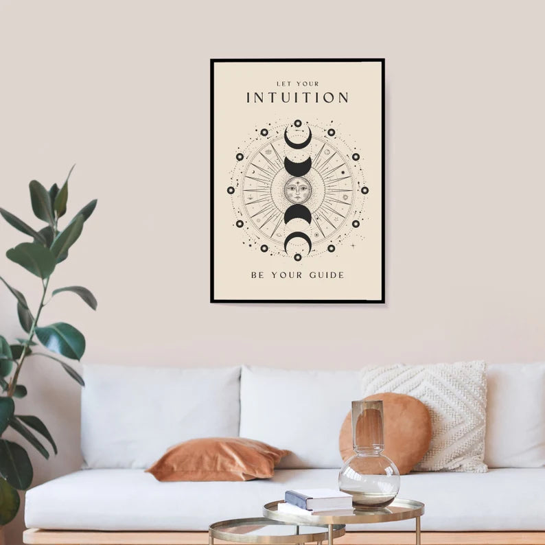 Cuadro Decorativo Conexión Espiritual, Zodiaco, Astral I