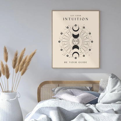 Cuadro Decorativo Conexión Espiritual, Zodiaco, Astral I