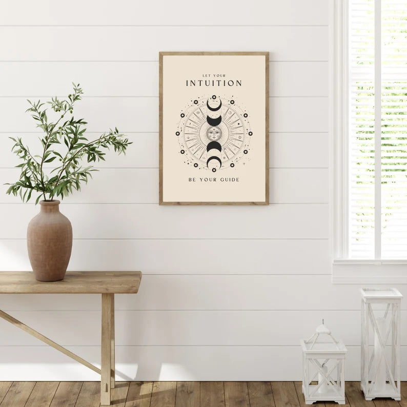 Cuadro Decorativo Conexión Espiritual, Zodiaco, Astral I
