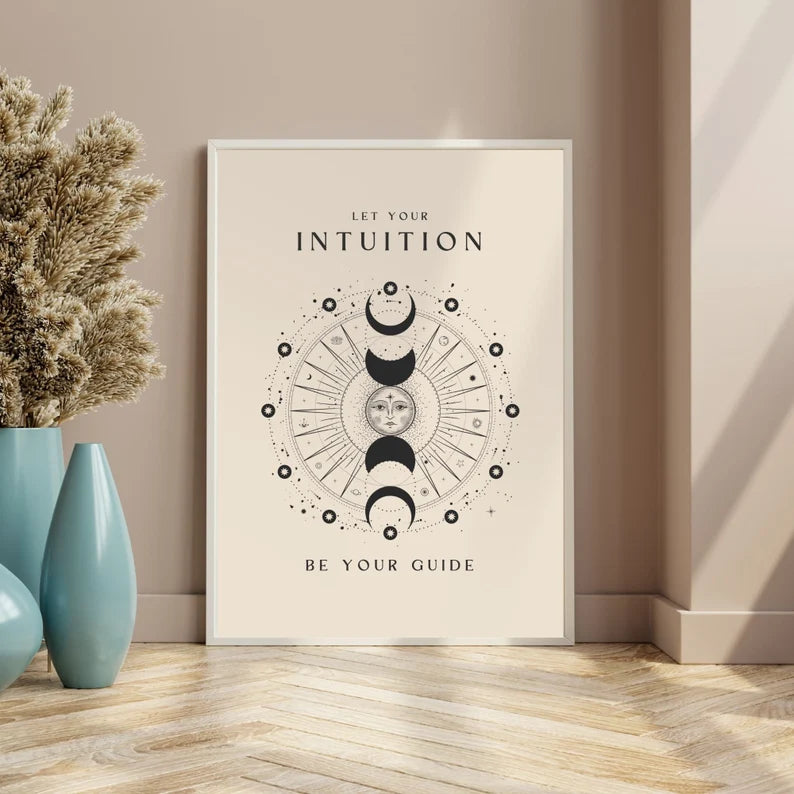 Cuadro Decorativo Conexión Espiritual, Zodiaco, Astral I